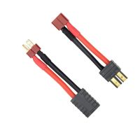 【CW】✧  2pcs Battery Charger Conversion Cable 10AWG 12AWG 14AWG Wire to Deans T Plug for