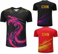 New Dragon Chinese table tennis Jerseys Men Women Children China ping pong t shirt sports suits Table tennis uniforms clothes