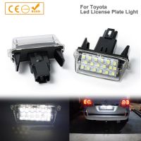 ไฟป้ายทะเบียน Led รถ2X ป้ายทะเบียน12V ไฟท้ายรถยนต์ Toyota Yaris Verso Prius Highlander โคโรลล่าแคมรีออริส