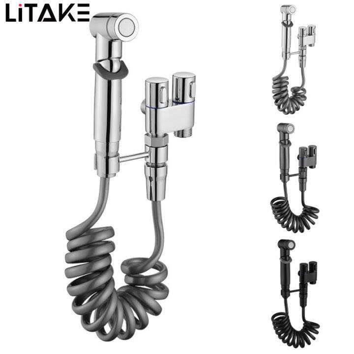 Sanitary Toilet Shower Dual Switch Outlet Shower Sprinkler Handheld