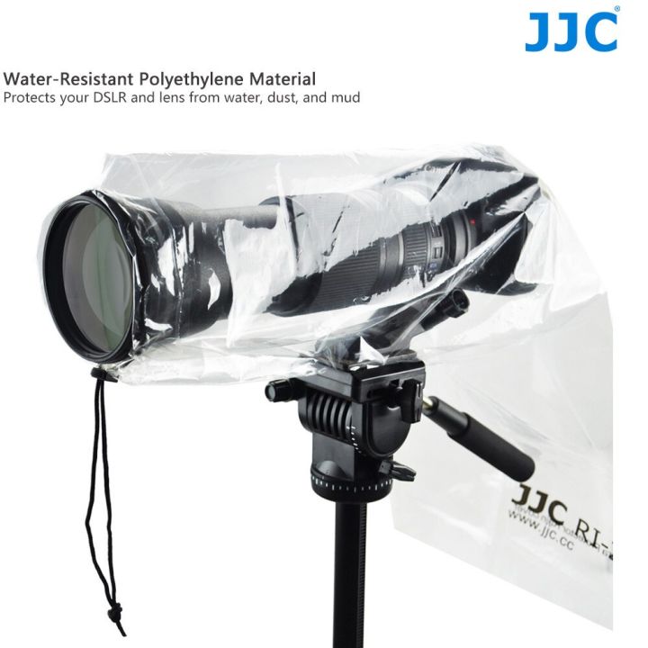 jjc-2pcs-camera-rain-cover-for-dslr-with-lens-up-to-18-45cm-canon-nikon-tamron-sigma-camera-raincoat-protector-accessories