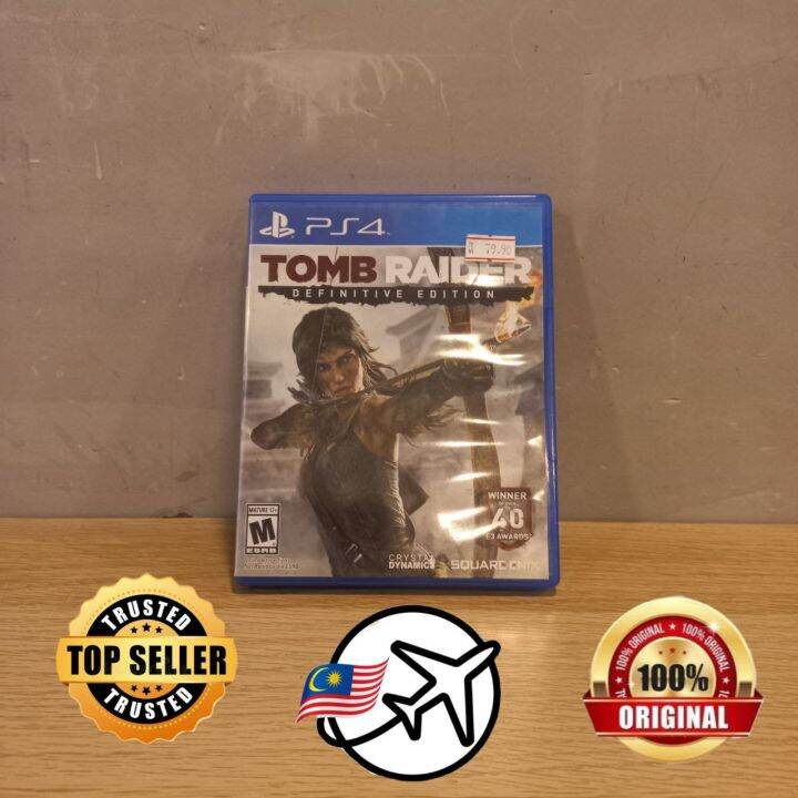 PS4 GAMES / TOMB RAIDER DEFINITIVE EDITION 100% ORIGINAL USED | Lazada