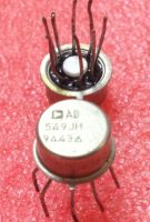 Ad549jh ad549lh ultra low input bias current operational amplifier non comparable