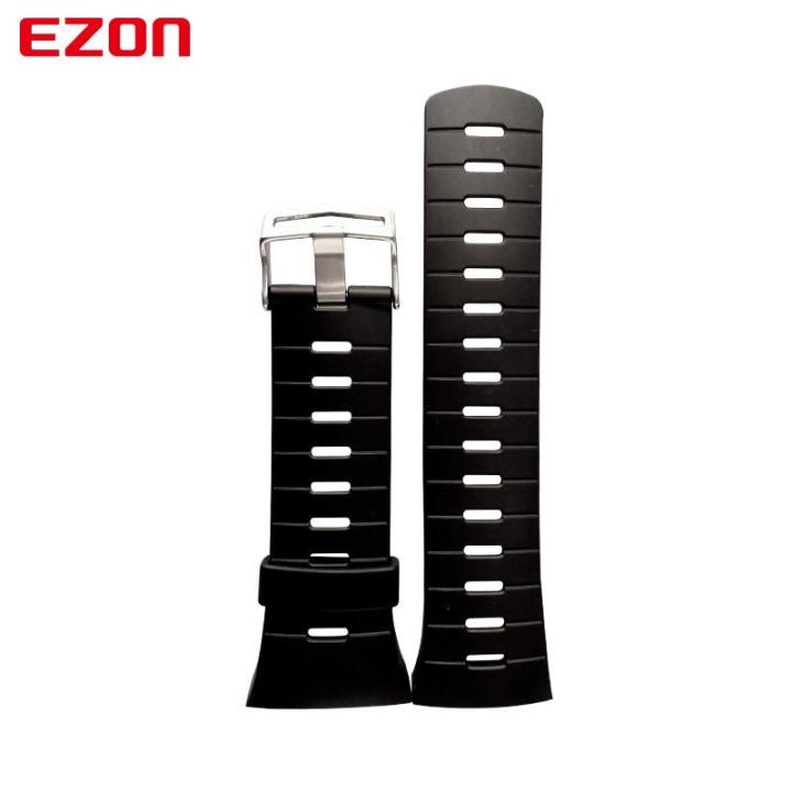 ezon-นาฬิกากีฬาสายยางรัดซิลิโคนเดิมสายนาฬิกาข้อมือสำหรับ-l008-t023-t029-t031-g2-g3-s2-h001-h009-t007-t037-carterfa-t043