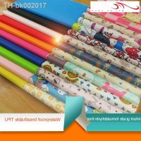 ❇ Waterproof Fabric By The Meter Breathable Tpu Children Clothes Anime Printed Cartoon Cloth Outdoor Sewing Umbrella Thin Diy Blue