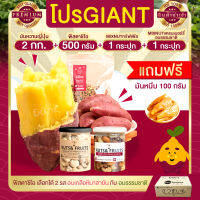 โปร Giant มันหวานญี่ปุ่น 2 กก. + พิสตาชิโอ 500g + Mix nuts อบทรัฟเฟิล 255g + Mix nuts แครนเบอร์รี่ 255g แถมมันหนึบ 100g