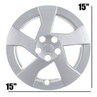 15 Hubcap ฝาครอบล้อฝาครอบล้อเงินสำหรับ Toyota Prius 2010 42602-47110