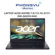 Máy tính xách tay Laptop Acer Aspire 7 A715-76-57CY NH.QGESV.004 I5-12450H