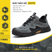 Giày bảo hộ lao động AGOTA JB 673 có mũi thép chống va đập