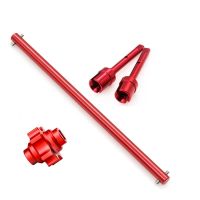 Metal Central Drive Shaft Propeller Joint Differential Lock Spool Central Drive Shaft Replace for Tamiya TT02 TT02B 1/10 RC Car Upgrades Parts, 1