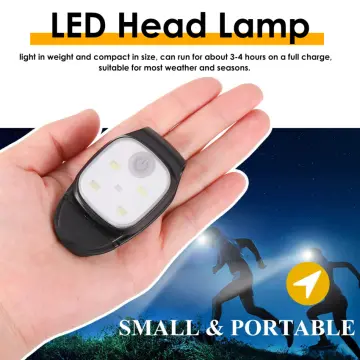 Outdoor Night Clip Lights Reflective USB Rechargeable LED Light Running  Gear Safety Light Running Accessories 
