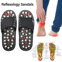 JPXZC Reduce Tension Stiffness Stress Relief Massage Shoes Relaxation Gifts Foot Massager Acupressure Reflexology Sandals Slippers