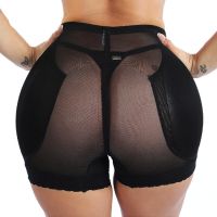 LAZAWG ผู้หญิง Butt Lifter Shapewear สะโพก Enhancer กางเกงไม่มีรอยต่อชุดชั้นในเซ็กซี่ตูดเบาะกางเกง