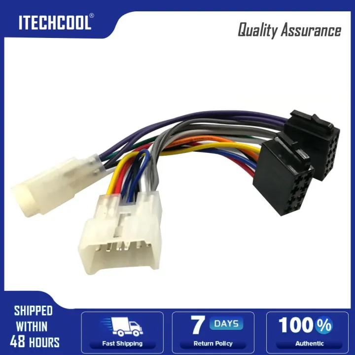 ISO Car Stereo Harness Adapter Wiring Connector for Toyota Camry