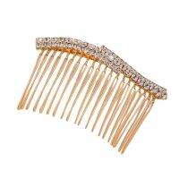 【CW】 Rhinestone Hair Comb Clip Hairpins Jewelry Metal Barrette Bridal Tiaras for Wedding Accessories