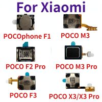 สำหรับ Xiaomi F1 Poco F2 Pro F3 M3หูฟัง F1โปร Pocophone ลำโพงเครื่องรับสัญญาณเสียงสายหูฟังโค้งงอหูฟัง