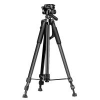 60-Inch Camera Tripod, Portable Aluminum Travel Tripod, Suitable for Digital Cameras, SLR Cameras, s