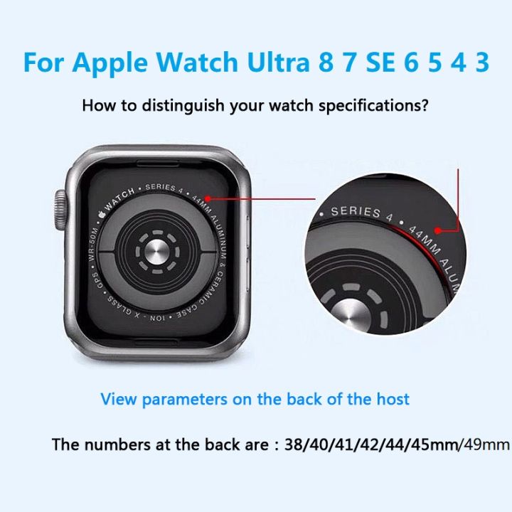 สายสำหรับสายคาด-apple-watch-44มม-45มม-49มม-41มม-40มม-38มม-45มม-หัวเข็มขัดแม่เหล็กสร้อยข้อมือซิลิโคน-i-watch-series-7-3-4-5-6-se-8