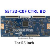 บอร์ด TCON 55T32-COF CTRL BD ลอจิกบอร์ด T-CON กระดานควบคุมสำหรับ43นิ้ว50นิ้ว55นิ้ว1ชิ้น