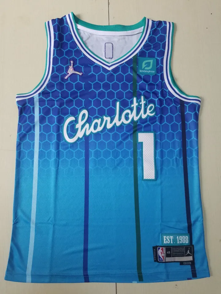 Nike Charlotte Hornets LaMelo Ball White 2022/23 Association Edition Swingman Jersey