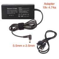 AC adapter For Asus 19V 4.74A DC 5.5*2.5 mm ที่ชาร์จ notebook 19V4.74A หัวเหลือง ใช้ร่วมกันได้ for Asus