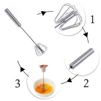 Stainless Easy Whisk Mixer Egg Cream Stirrer Sauce Shaker Cake Blender Beater