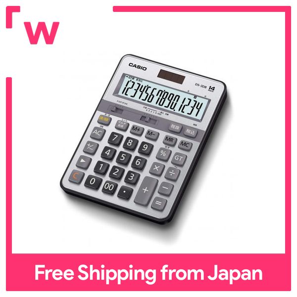 CASIO DS-120TW 12 Digits Standard Calculator Desk Type JAPAN OFFICIAL IMPORT 