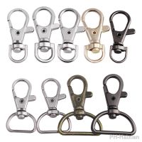 【CW】✿◘  6Pcs/pack Metal Clip Swivel Dog Buckle KeyRing KeyHooks retaining ring Clasp Accessories