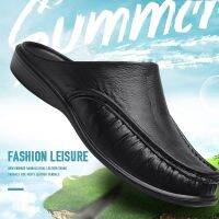 【LZ】 2022 Men Fashion Slip Onnon-slip Slippers Casual Lazy Shoes Outdoor Beach Shoes EU40-47