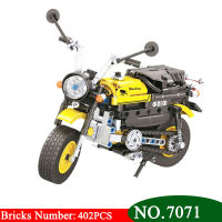 Winner 7071 402pcs Mini Motorcycle Motorbike building block diy Brick Model Bricks Inligent Toys for Children