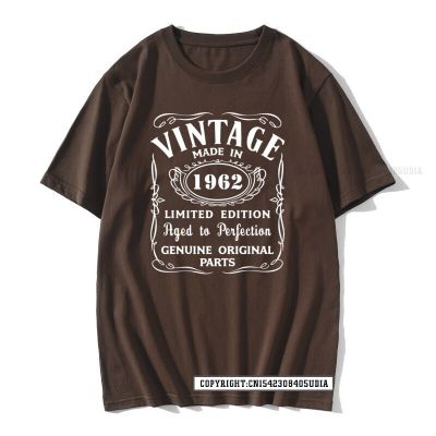 Tee Shirt Vintage 1962 | Made 1962 Shirt | Shirt Man Print 1962 | Coupon Funny Shirts XS-6XL