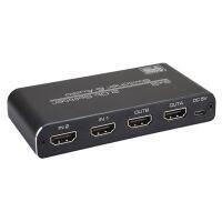 2X2 Matrix Switch Splitter รองรับ PCM2, 5.1CH, DTS5.1, D-TrueHD สวิตช์ที่รองรับ HDMI 2X2รองรับ HDCP