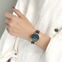 【Hot Sale】 French and British niche watches female students Korean version simple retro literary Mori department Xiaoqing new all-match