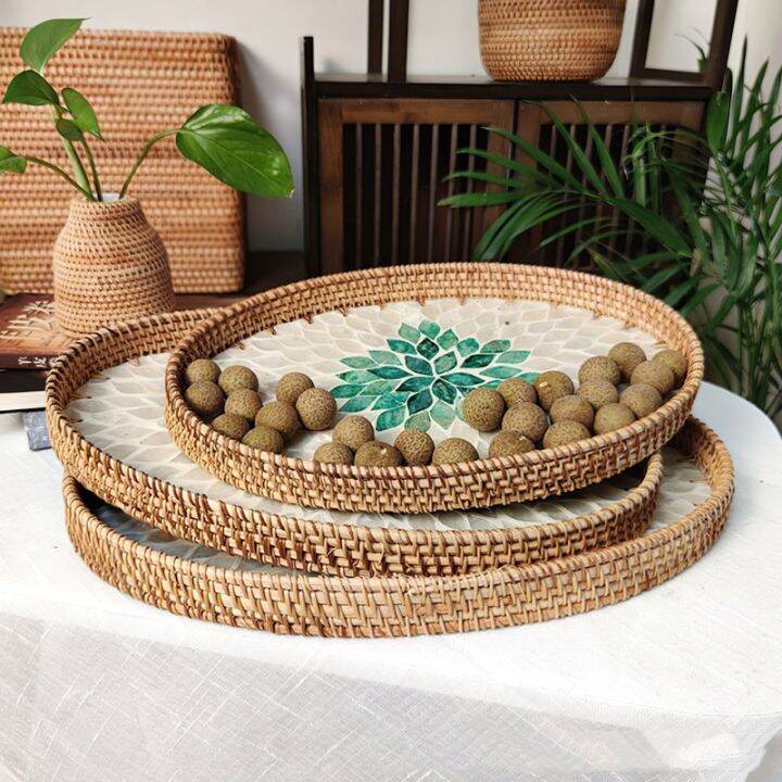 rattan-basket-handwoven-fruit-storage-breakfast-serving-tray-drinks-snack-coffee-platters-bread-plate-home-organizer