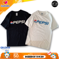 Dcee Shop เสื้อยืด เสื้อ PEPSI งานป้าย GILDAN / Soft cotton100% ผ้าคุณภาพดี ใส่สบาย ไม่ย้วย