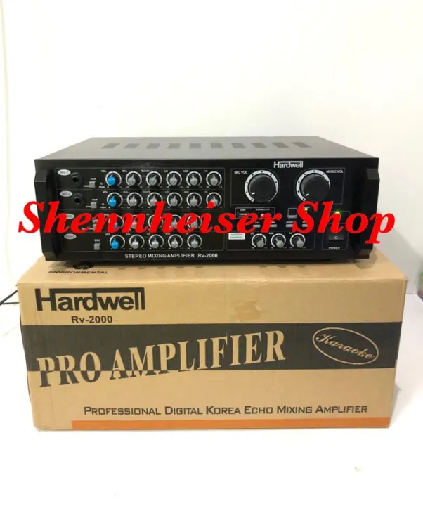 Amplifier Karaoke HARDWELL RV 2000 ORIGINAL Kualitas Terbaik Lazada