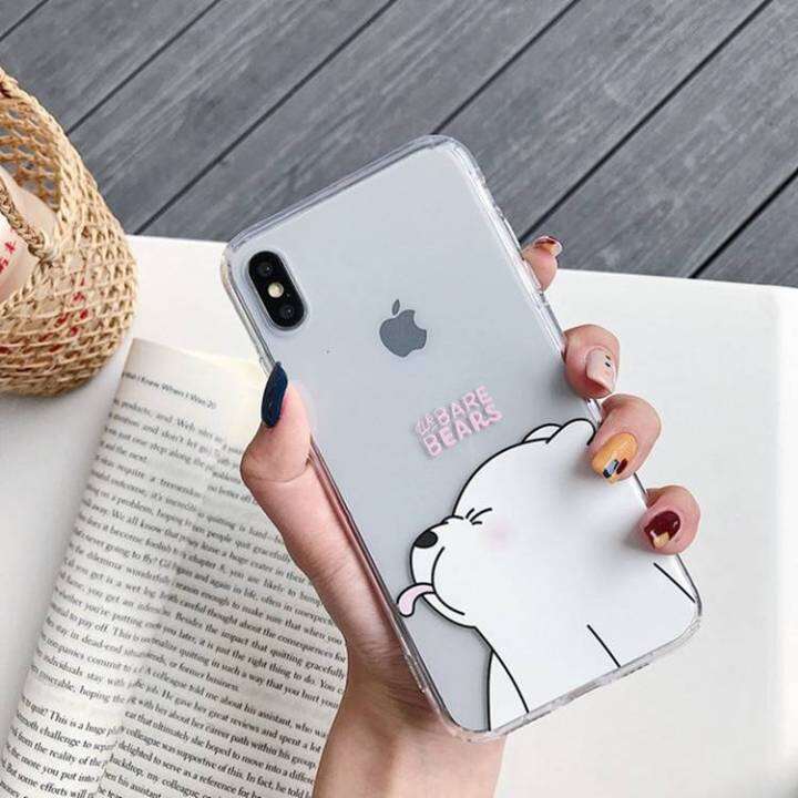 เคส-vivo-y11-v19-v17-y19-y17-y15-y12-s1-y91-y91i-y93-y95-v15-v11-v11i-v9-cartoon-cute-bear-soft-case-857