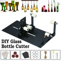 DIY Glass Bottle Cutter Tool Square Round Wine Beer Glass Sculptures Cutter Machine for Beer Glass Cutting Bottles Holder