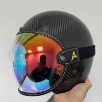 ▨๑✘ หมวกกันน็อคมอเตอร์ไซค์สากล Bubble Shield Visor Lens แว่นกันแดดแว่นตาอุปกรณ์เสริม Fit All Vintage Retro Open Face Half Helmets