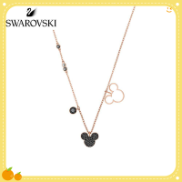 สร้อยคอสวารอฟสกี้ Swarovski ˉMICKEY&amp;MINNIˉDisney Cute MickeyˉMouse Necklace Send Girlfriend Gift Clavicle Chain Women Jewelry