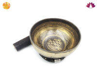 Singing bowl มีลาย ขนาด16ซม.น้ำหนัก631กรัม"