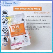 Viên Uống Chống Nắng Nhật Bản UV Fine Gói 30 Viên