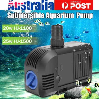 20/25W Ultra-Quiet Submersible น้ำพุปั๊มกรองปลาบ่อน้ำอะควาเรี่ยมปั๊มน้ำ Tank Fountain Hydroponics Pump