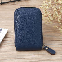 Woman Short Purse Fashion New Travel Passport Bag Multi-card Position PU Card Case Wallet Multi-function Mini Credit Card Holder