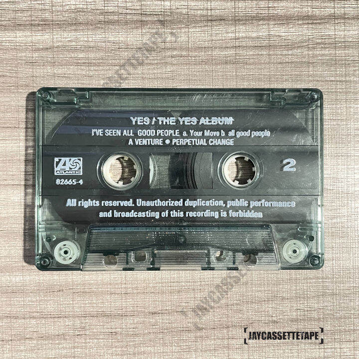 เทปเพลง-เทปคาสเซ็ต-เทปคาสเซ็ท-cassette-tape-เทปเพลงสากล-yes-อัลบั้ม-the-yes-album