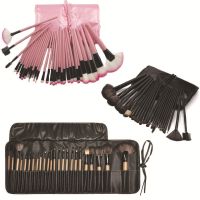 ✾ 12 to 15 32 makeup brush set with 18 24 one black/pink/log color makeup brush beauty makeup tools