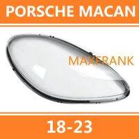 HEADLAMP COVER  HEADLIGHT COVER  LENS HEAD LAMP COVER สำหรับ Porsche Macan MacanS Turbo 18-23 ฝาครอบไฟหน้าฝาครอบเลนส์ฝาครอบไฟฉายคาดศีรษะ