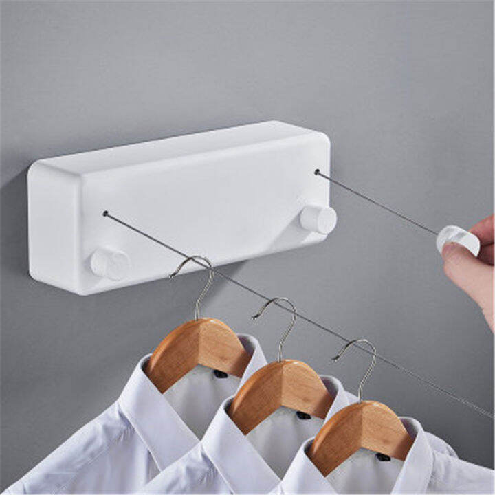 4-2m-retractable-invisible-clothesline-balcony-bathroom-clothes-drying-rack-wall-mounted-wall-hanger-stainless-steel-wire-rope