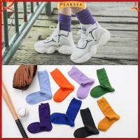 PEANSEA Candy Color Ankle-High Thick Cotton Socks Knitting Hosiery Winter warm Stocking