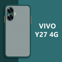 [ส่งจากไทย] Case Vivo Y27 4G เคสกันกระแทก ปุ่มสีผิวด้าน กันรอยกล้อง ขอบนิ่มหลังแข็ง